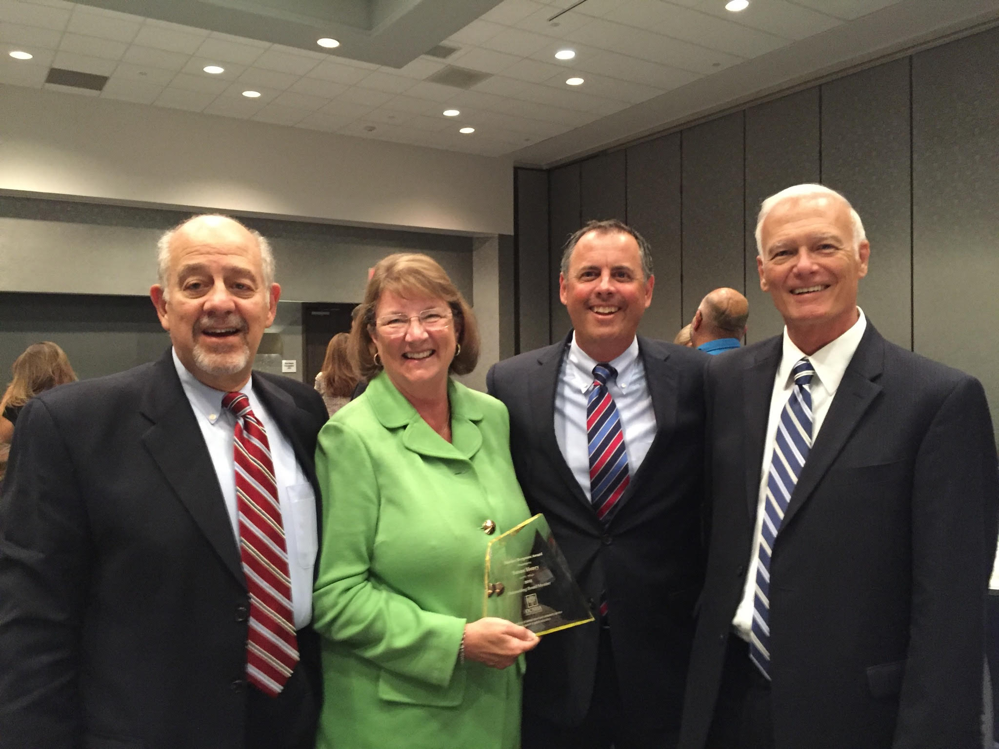 OCSBA honors HBUHSD Board President, Susan Henry