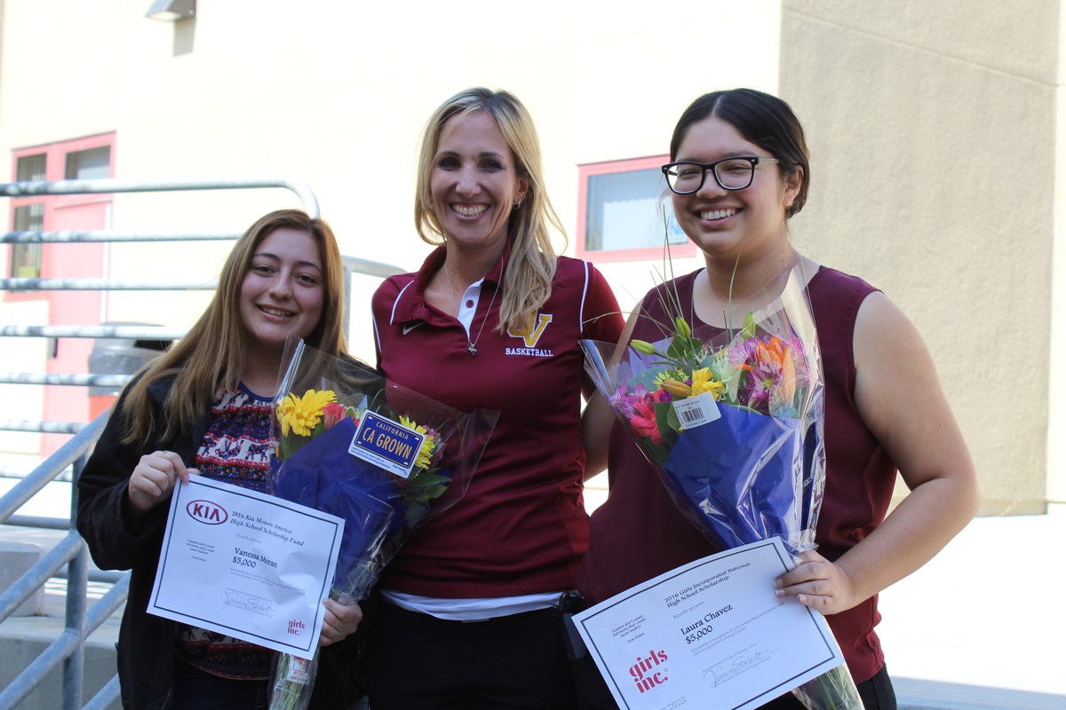 Girls Inc. awards two Ocean View High School seniors with $5,000 scholarships