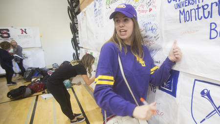 LINK: Students announce their college or military plans at high school ceremony