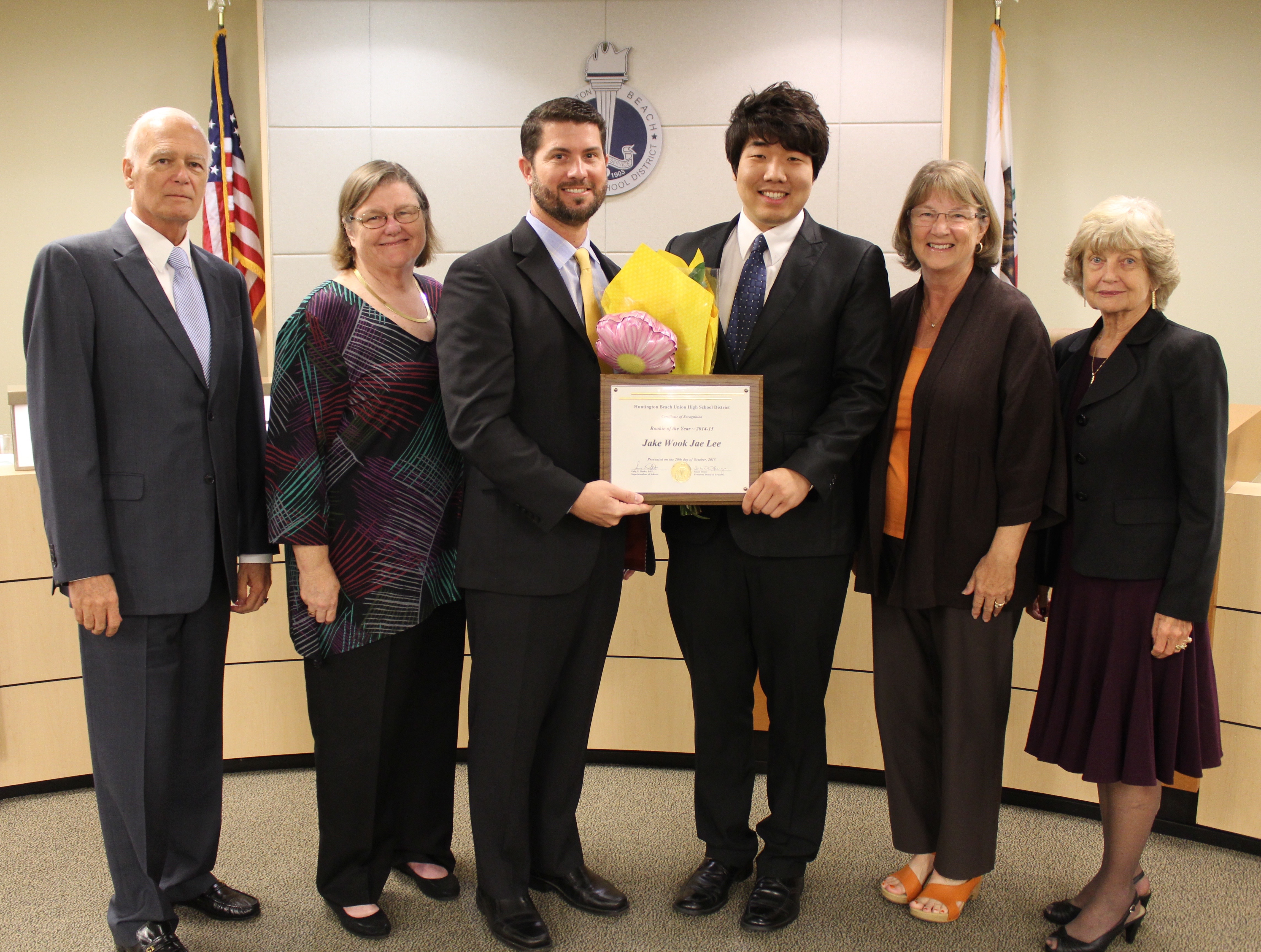 Exciting recognitions at October Board of Trustees meeting
