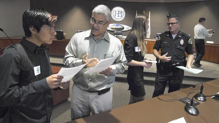 LINK: Mock meeting produces real results