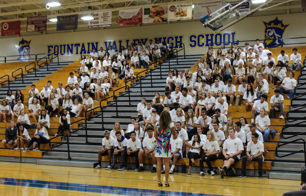 District athletes join together for Sunset League Sportsmanship Conference