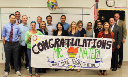 Ocean View High teacher and coach named district’s Rookie of the Year