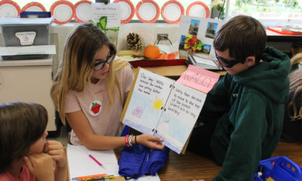 PICTURES: ASE students write and illustrate books to teach local 2nd graders about the environment
