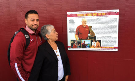 Ocean View High renames gymnasium as tribute to late coach Jim Harris