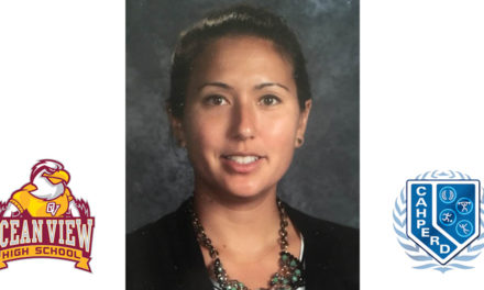 Ocean View teacher recognized as top state health educator
