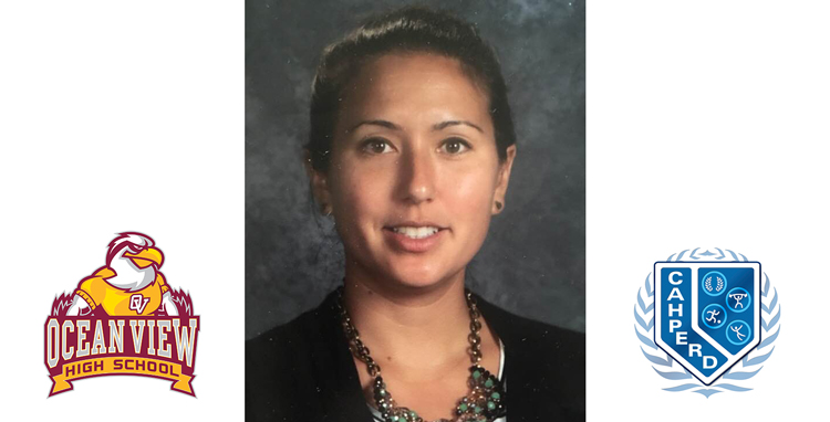 Ocean View teacher recognized as top state health educator