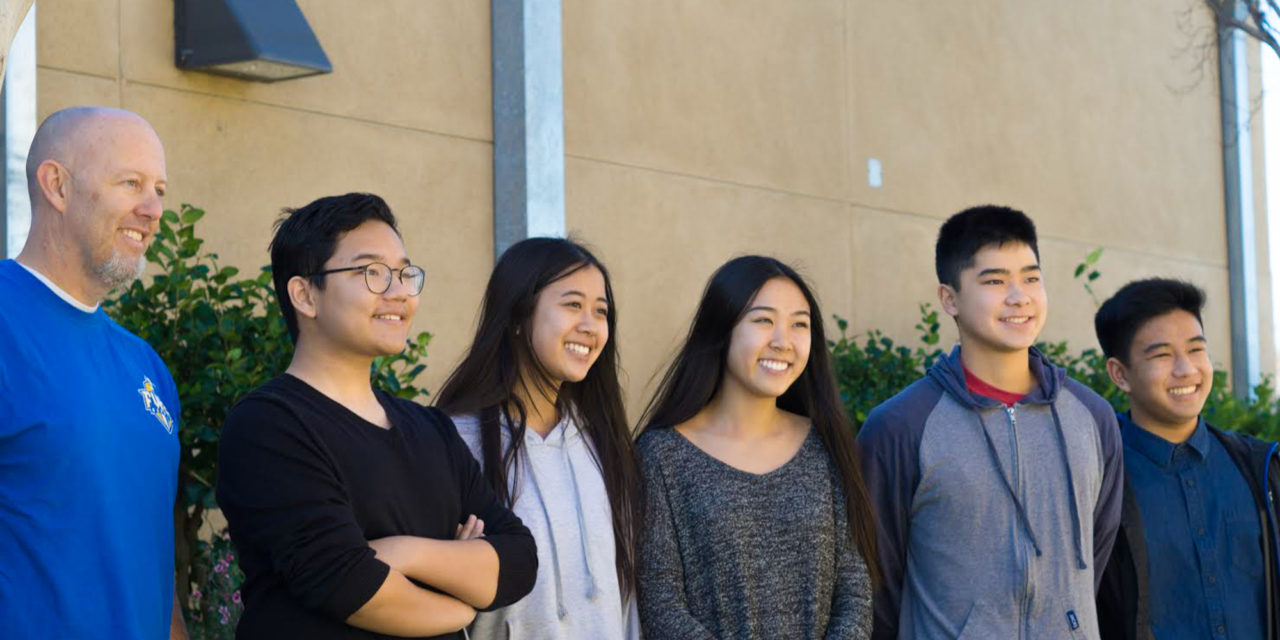 Five Fountain Valley High students win statewide essay writing contest with prestigious award