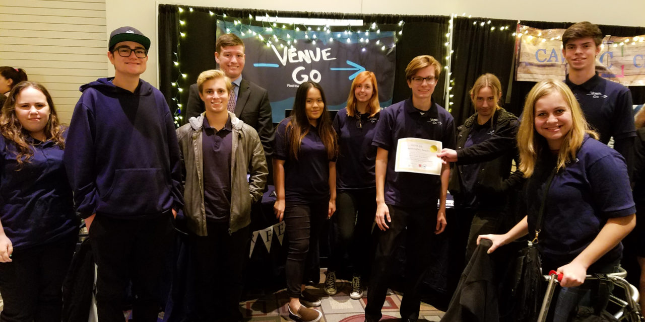 Marina’s Virtual Enterprise takes first at regional trade show