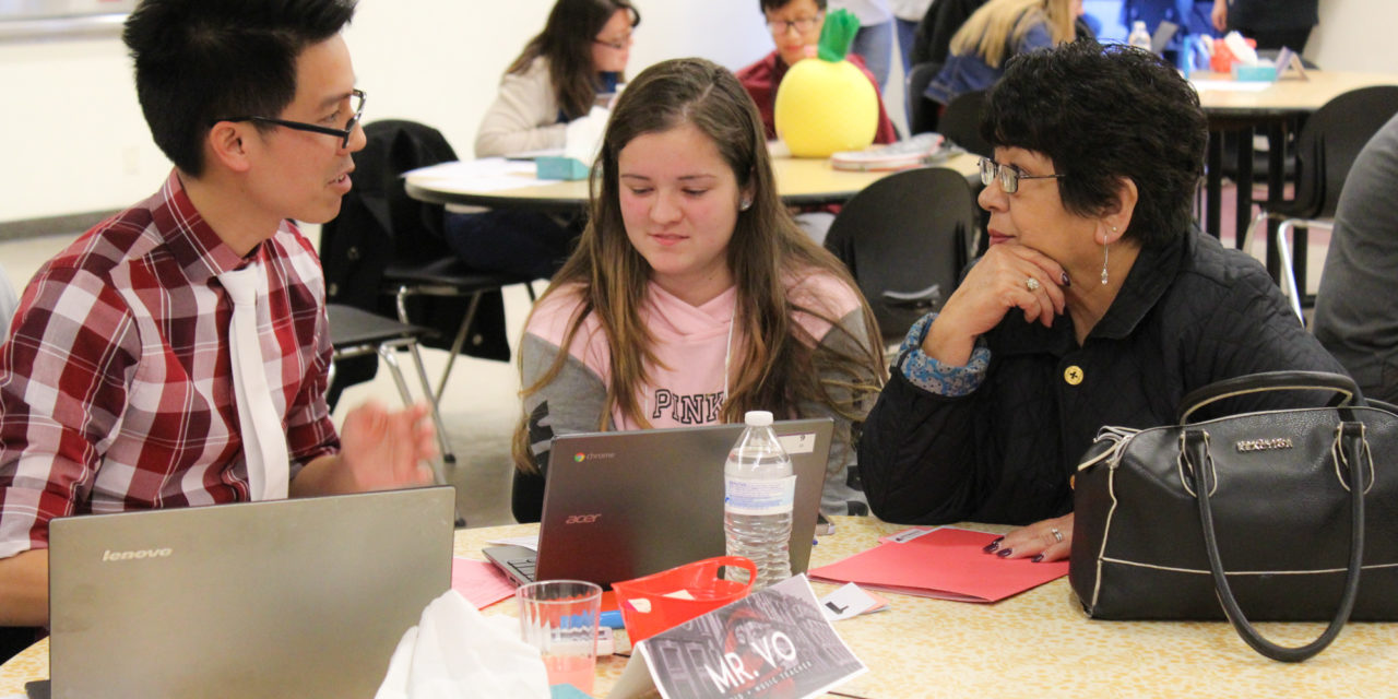 PICTURES: Hundreds of Westminster High 9th-grade families receive education guidance at special event