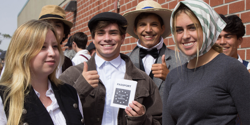 Edison High students recreate Ellis Island experience
