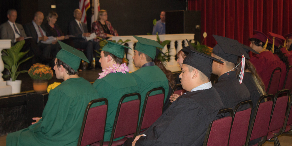 Determined students receive diplomas at fall graduation