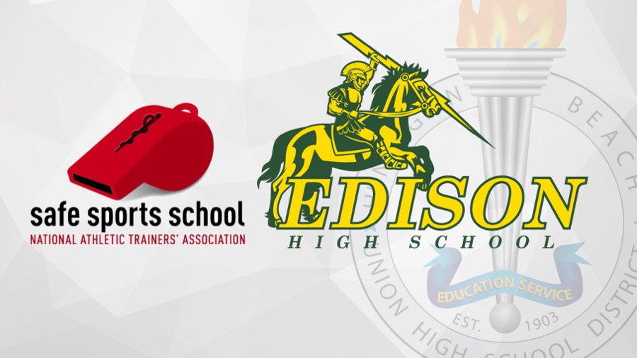 Edison High School Receives National Athletic Trainers’ Association Safe Sports School Award