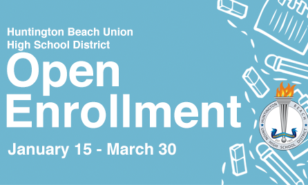LINK (HBUHSD): District announces Open Enrollment period for 2018-19 school year