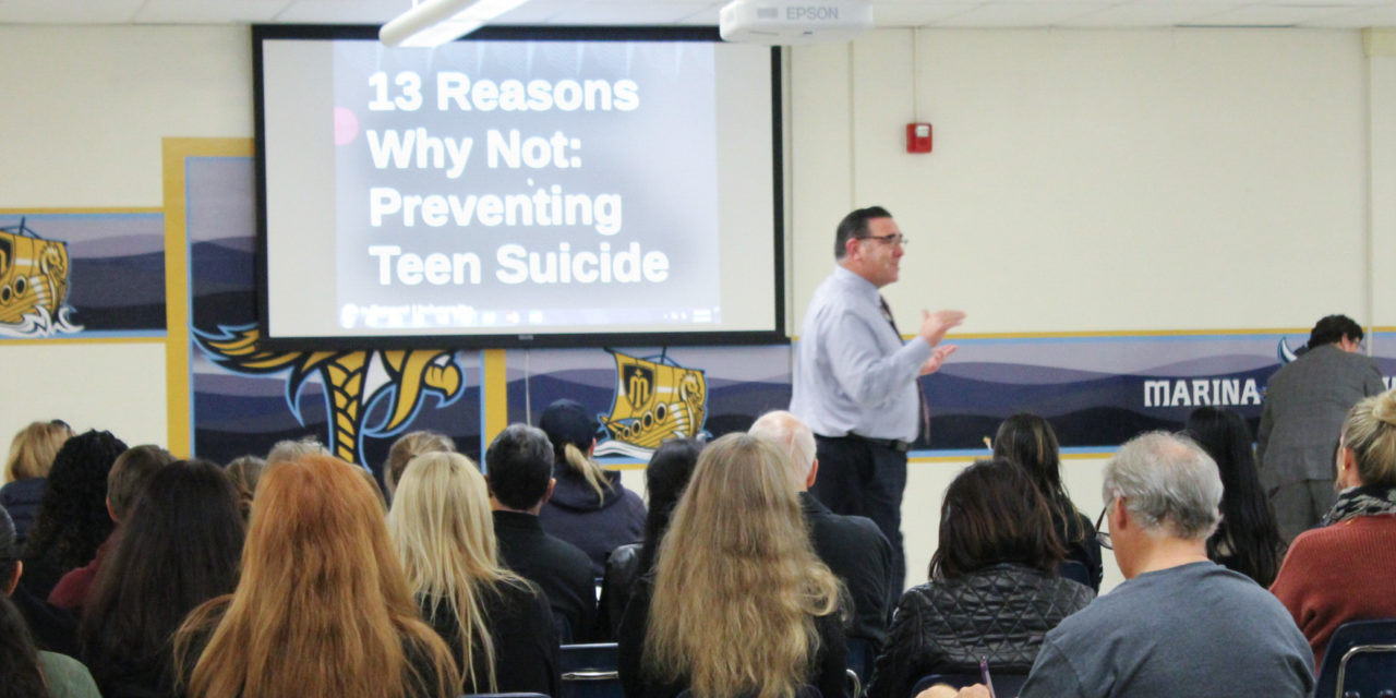 District holds forum on teen suicide prevention