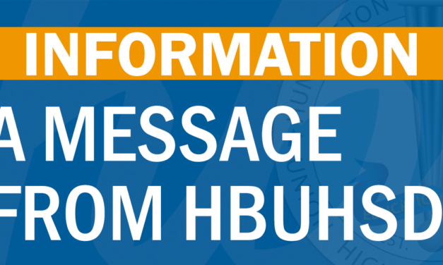 A Message From HBUHSD