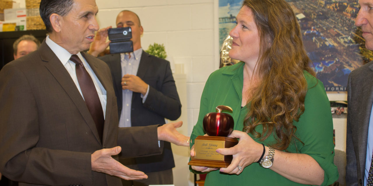 Pictures: Huntington Beach High educator selected as OC Teacher of the Year