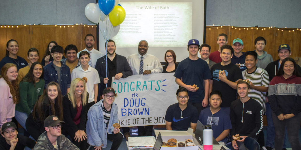 Marina teacher named Rookie of the Year