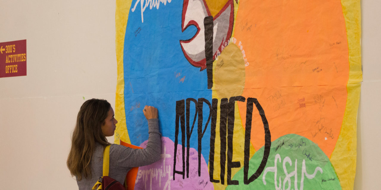 Pictures: Ocean View encourages students to apply to college