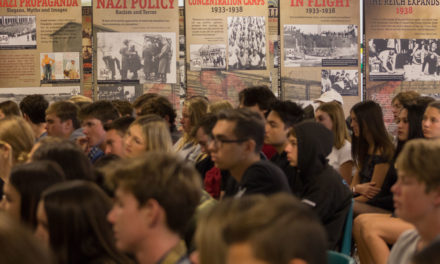 (OCDE) Edison High School installs Holocaust exhibit from the Simon Wiesenthal Center