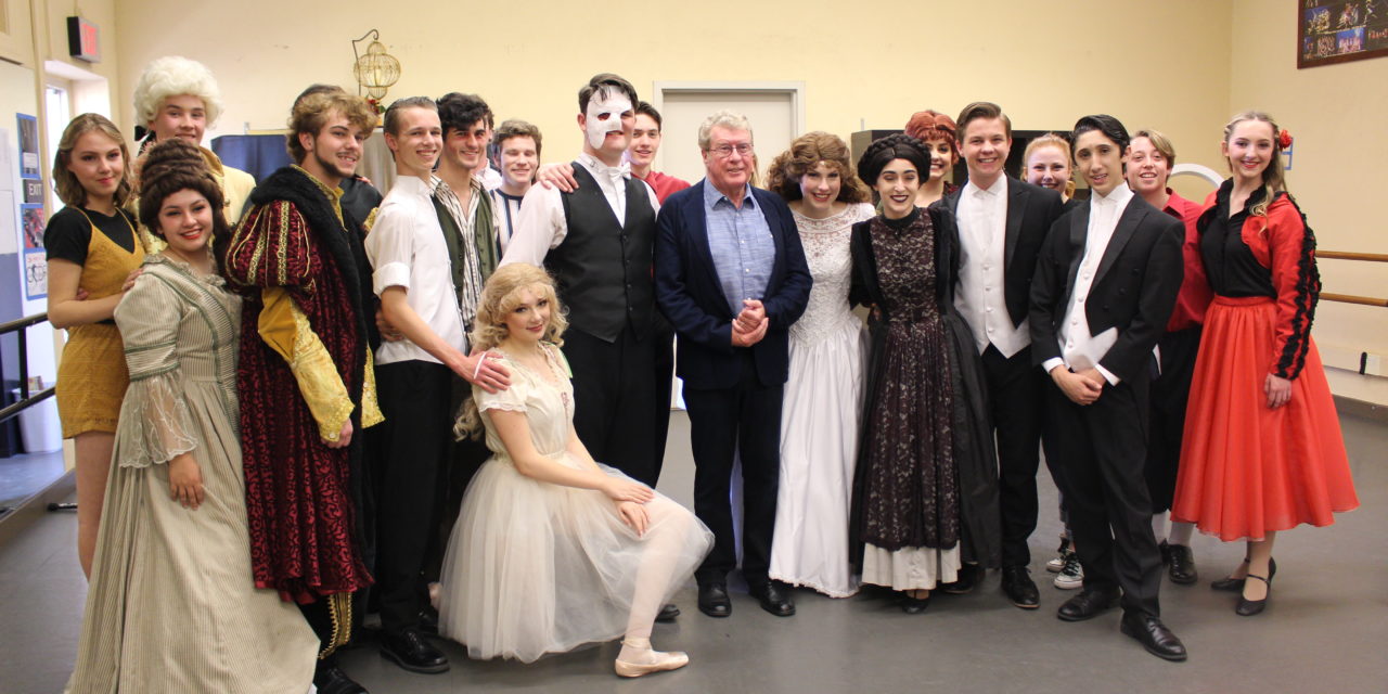 Michael Crawford attends APA’s closing performance of “The Phantom of the Opera”