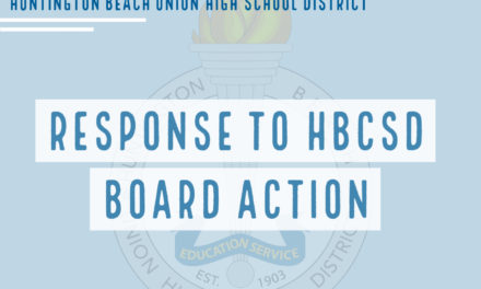 Response to HBCSD Board Action